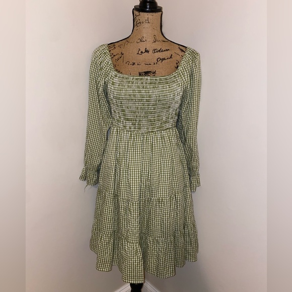 gilli anissa knit dress Gilli Fit & Flare Ruffle Neck Dress